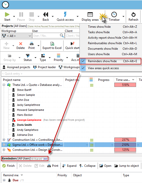 erinnerungen_bereich_anzeigen